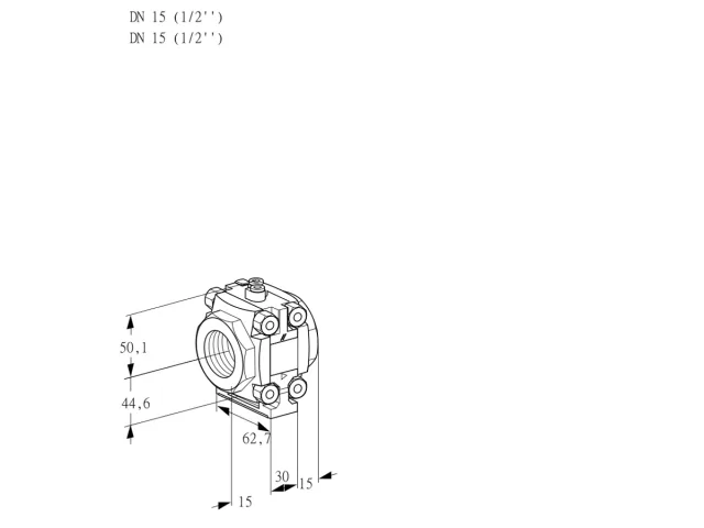 Kromschroder VMF 115R05P — газовый фильтр — 88020762