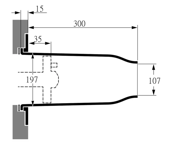 Kromschroder TSC 200B107-300/35-Si-1500 — компонент промышленной горелки — 74919731