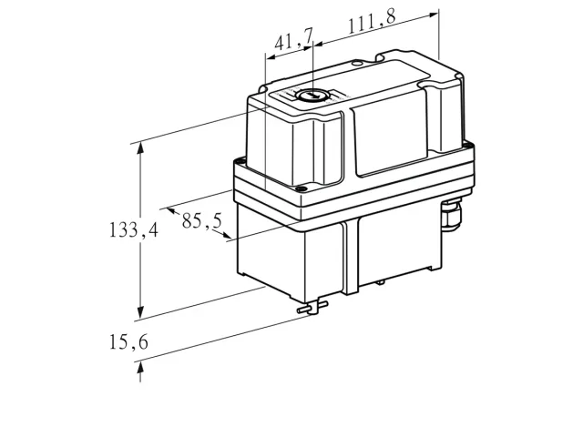 Kromschroder IC 30-30K3TR10 — исполнительный механизм — 03149352
