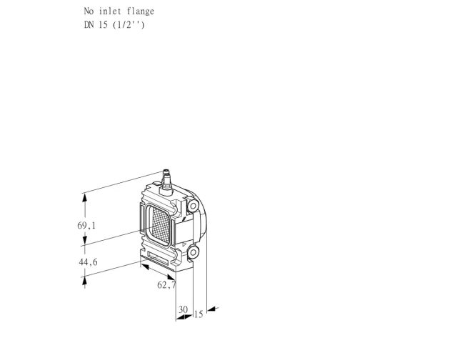 Kromschroder VMF 1-/15R05M — газовый фильтр — 88020204