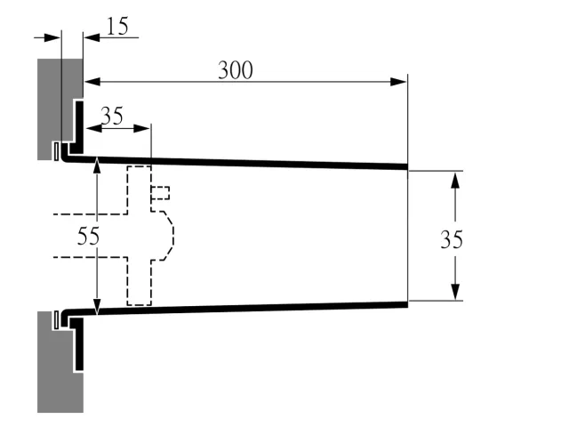 Kromschroder TSC 50A035-300/35-Si-1500 — компонент промышленной горелки — 74921315