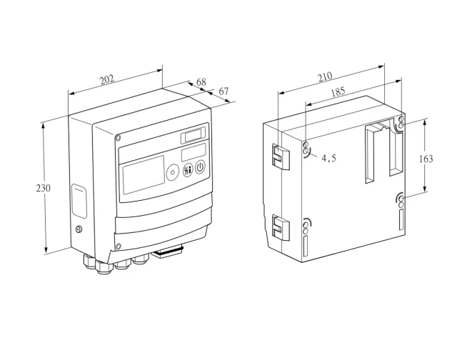 Kromschroder BCU 480W3P6C0D0000K1E0-/LM400WF3O0E0- — автомат управления горелкой — 88683001