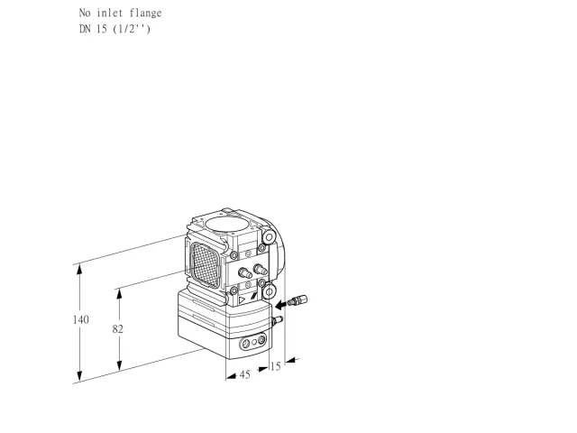 Kromschroder VRH 1-/15R05BE/MM/PP — регулятор расхода газа — 88025887
