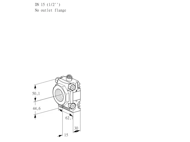 Kromschroder VMF 115/-R05P — газовый фильтр — 88031257
