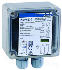 Электронное реле протока Honeywell KSW230