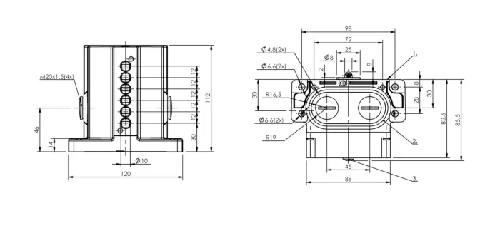 Блочные кулачковые выключатели Balluff BNS01LZ