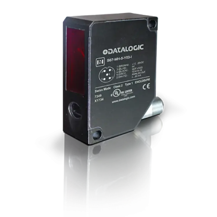 Лазерные датчики расстояния DATASENSING S67-MH-5-Y13-V