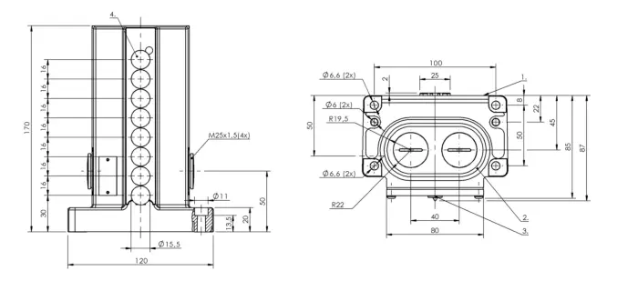 Блочные кулачковые выключатели Balluff BNS03C4