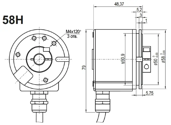 Программируемые энкодеры INNOCONT EIP 58HO 15630V3000-R2