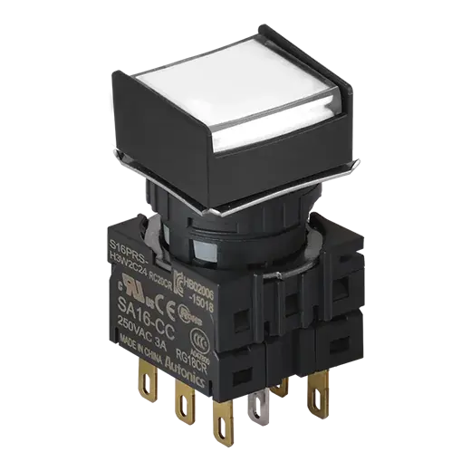Пусковые кнопочные выключатели Autonics S16PRS-H3W2C5