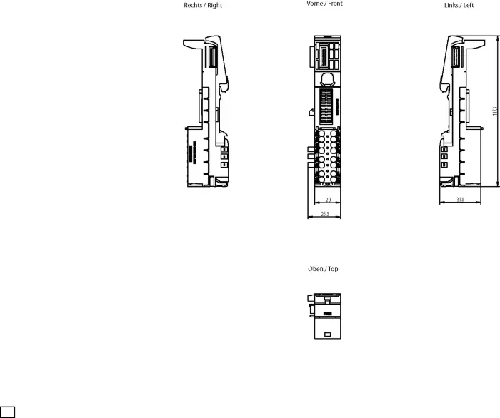 Базовый Блок BU20-P12+A0+4B Siemens 6ES7193-6BP20-0BB1