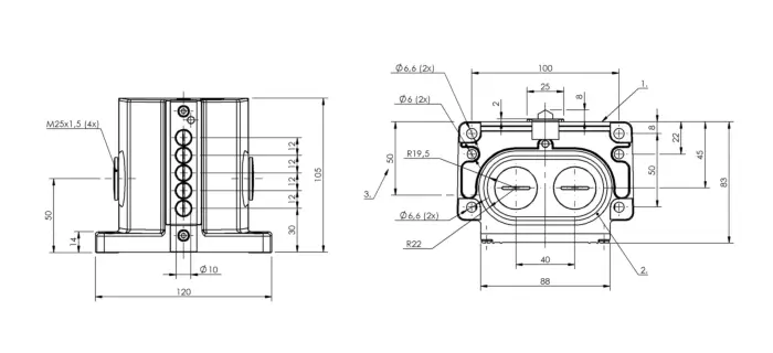 Блочные кулачковые выключатели Balluff BNS0424