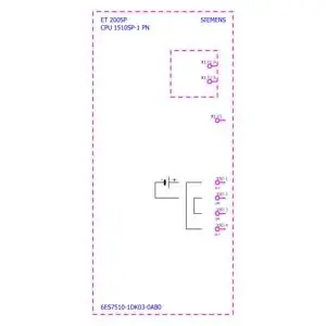 Центральный процессор Siemens 6ES7510-1DK03-0AB0