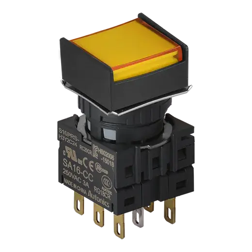 Пусковые кнопочные выключатели Autonics S16PRS-H3Y2C12