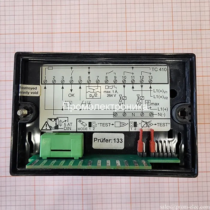 Блок контроля герметичности Kromschroder TC 410-1T