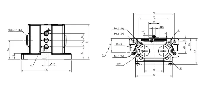 Блочные кулачковые выключатели Balluff BNS01CM