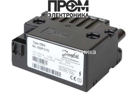 Трансформатор поджига Danfoss EBI4 052F4030, в комплекте с кабелями