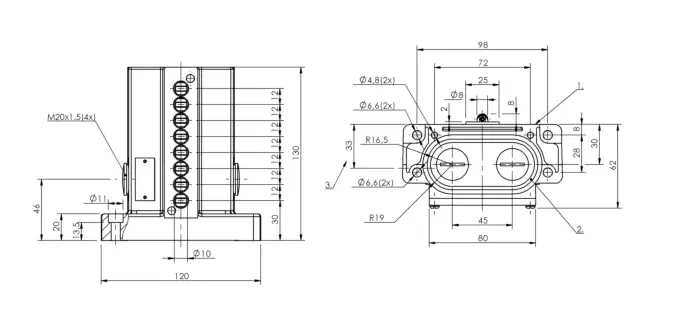 Блочные кулачковые выключатели Balluff BNS01M8