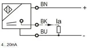 Индуктивные датчики расстояния LANBAO LR18XCN08LI4M