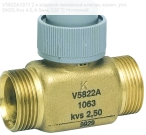 V5822A1071 2-х ходовой линейный клапан, конич. упл. DN20, Kvs 4.0, 6.5мм, 120 °C Honeywell
