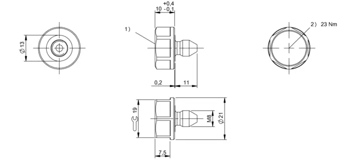 RFID метки транспондеры Balluff BIS0100