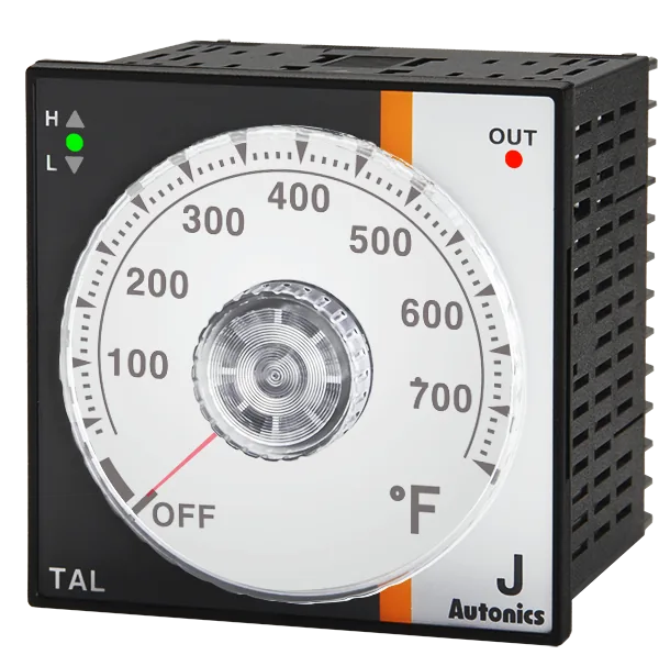 Температурные контроллеры с аналоговой круговой шкалой Autonics TAL-B4RJ4F