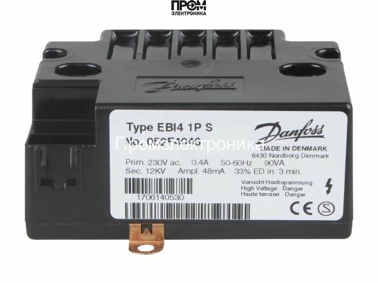 Трансформатор розжига Danfoss EBI4 1P S 052F4046