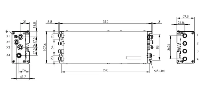 Блоки контроля и обработки RFID Balluff BIS013J
