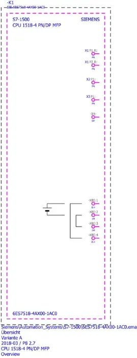 Центральный процессор Siemens 6ES7518-4AX00-1AC0
