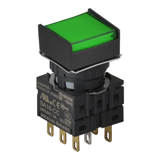 Пусковые кнопочные выключатели Autonics S16PRS-H4G2C5
