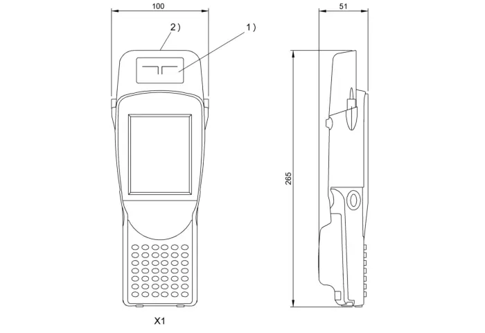 RFID портативные приборы чтения-записи Balluff BAE00W7