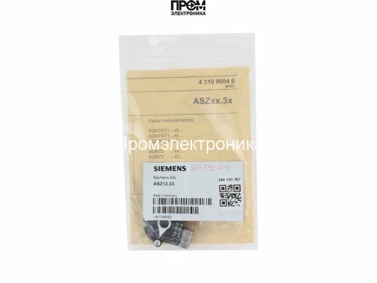 Потенциометр Siemens ASZ12.33