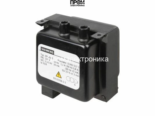 Трансформатор поджига Siemens ZM 20/10 00425173