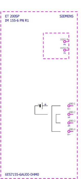 Интерфейсный модуль IM 155-6 PN R1 Siemens 6ES7155-6AU00-0HM0