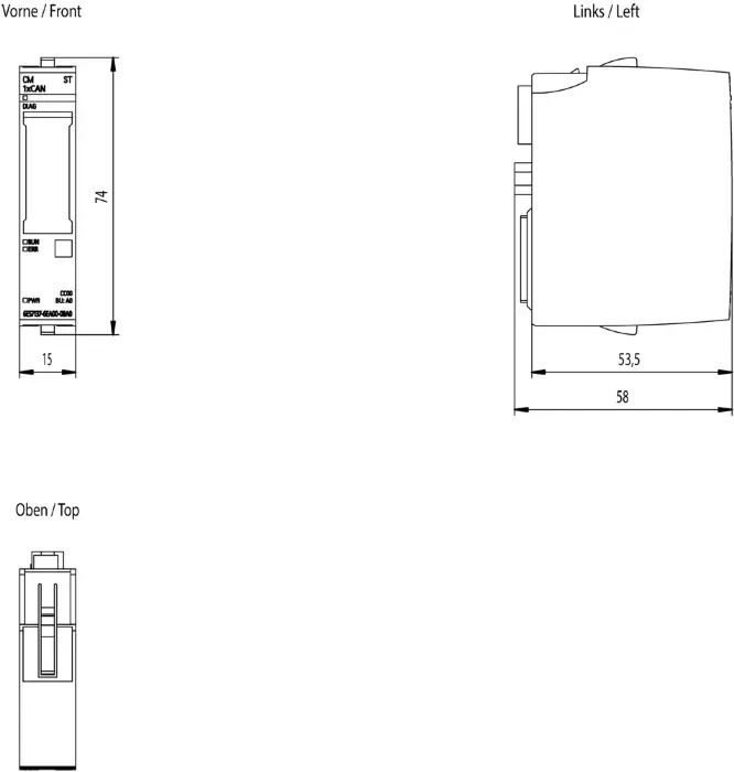 Шлюз к сетям Siemens 6ES7137-6EA00-0BA0