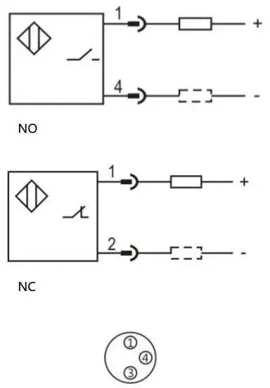 Индуктивные датчики LANBAO LR6.5QBN04DLCY-E1
