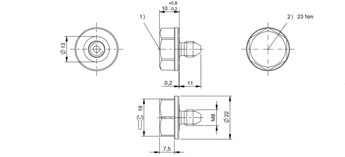 RFID метки транспондеры Balluff BIS003M