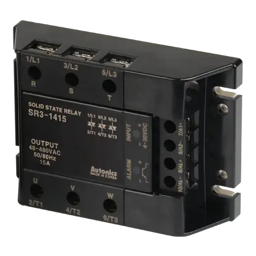 Трехфазные твердотельные реле 380 В Autonics SR3-1415