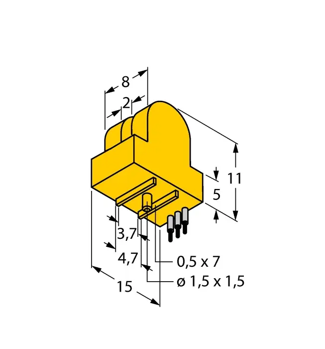 Индуктивные щелевые датчики TURCK SI2-K08-AP6