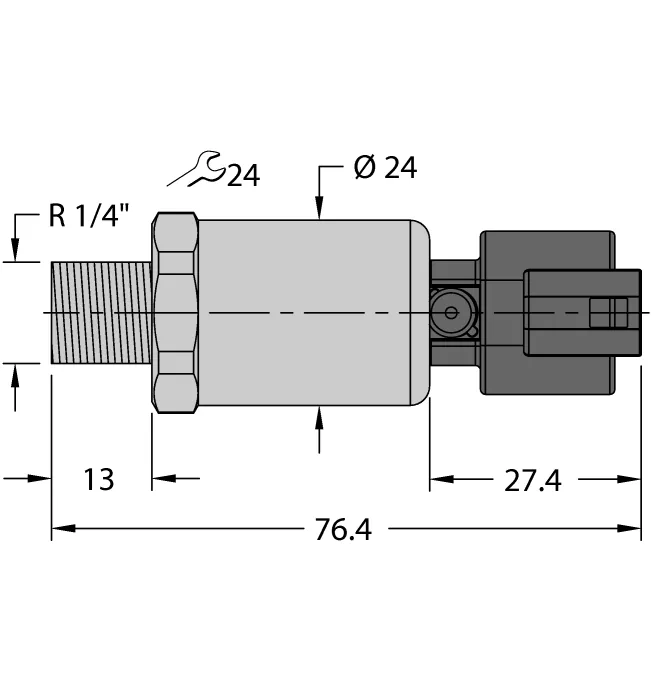 Аналоговые датчики давления 4-20 мА TURCK PT600R-2110-I2-DT043P