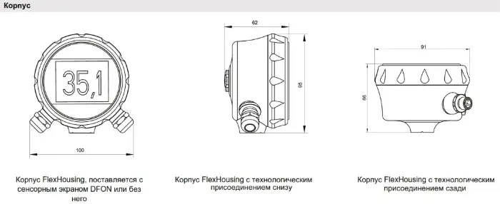 Кондуктометрические датчики проводимости (концентрации) Baumer AFI4-6810.4002.0200