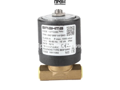 Газовый электромагнитный клапан Brahma E6G*SR8*1/4*GMO 13772253