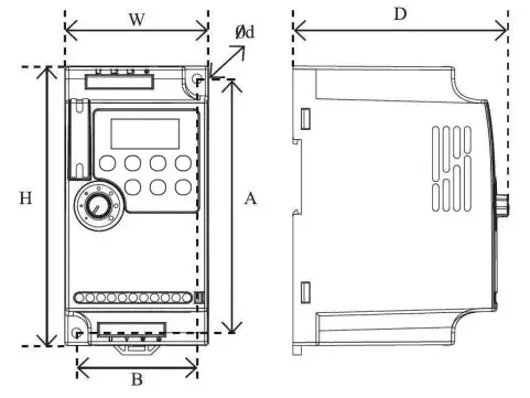 Частотные преобразователи INNOVERT ISD373M43V