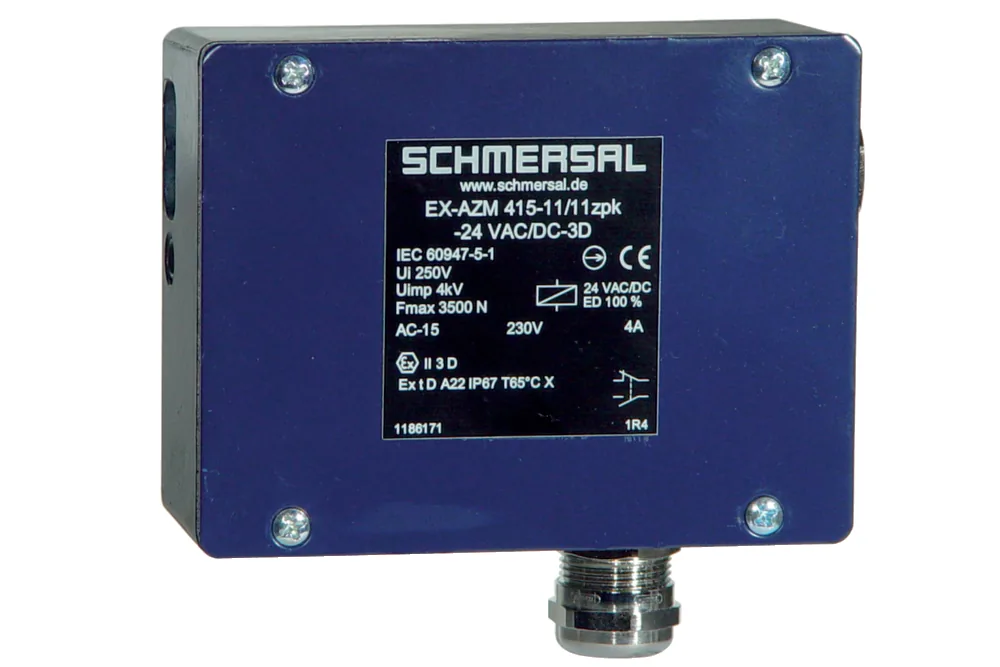 Дверные замки (выключатели) безопасности Schmersal EX-AZM 415-02/20ZPK-24VAC/DC-3D