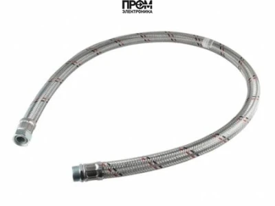 Жидкотопливный шлангA.P. L= 385 3/8&quot;PTFE DN10 C/RAC