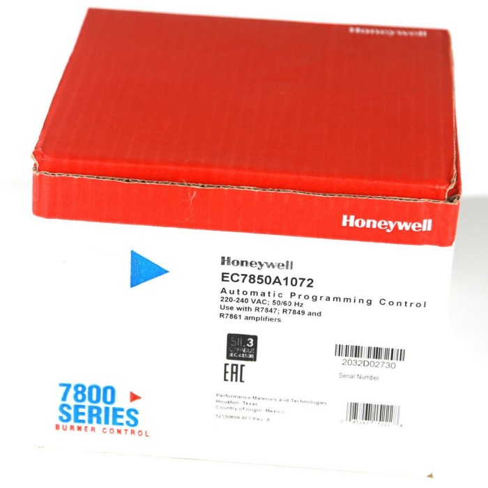 Honeywell EC7850A1072