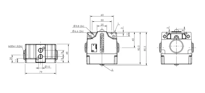 Блочные кулачковые выключатели Balluff BNS0278