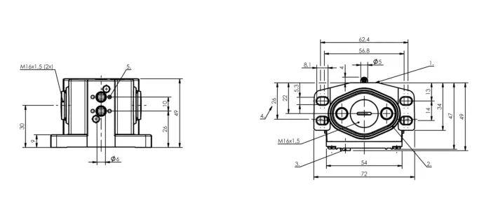Блочные кулачковые выключатели Balluff BNS04PZ