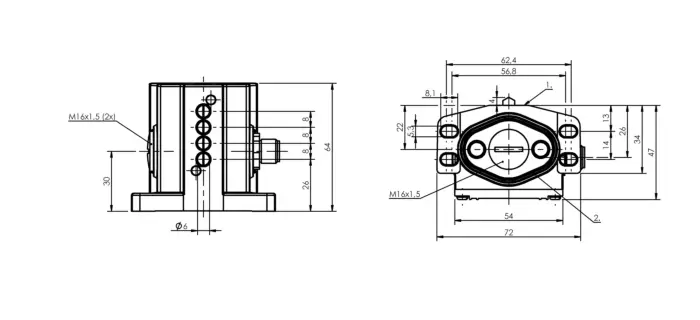 Блочные кулачковые выключатели Balluff BNS046E