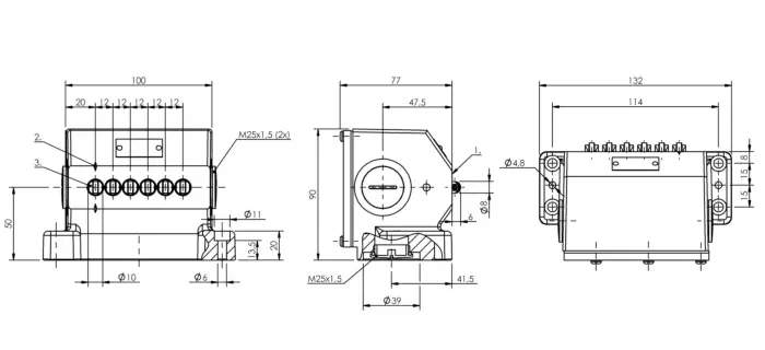 Блочные кулачковые выключатели Balluff BNS040T